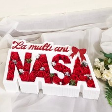 127.La multi ani NASA * ARANJAMENTE Trandafiri de Sapun
