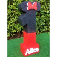 231.Cifra Aniversara Urechi Rosu (fetite)