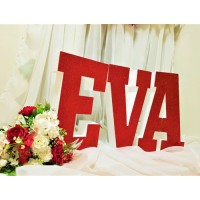 268.Litera Polistiren sclipici Rosu