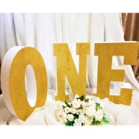 165.ONE - set (3 litere) sclipici Auriu