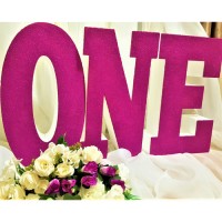 176.ONE - set (3 litere) sclipici Ciclam