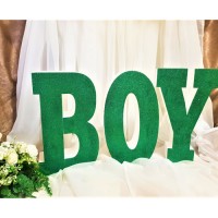 212.BOY - set (3 litere) sclipici Verde