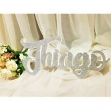 147.Nume Polistiren tip 2 sclipici Argintiu