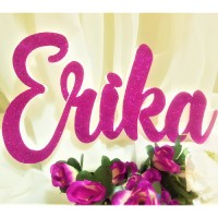 152.Nume Polistiren tip 2 sclipici Ciclam